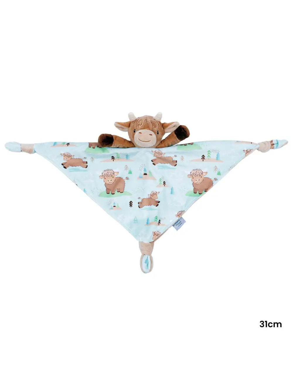Taggies Hetty Highland Cow Character Blanket | Mary Meyer