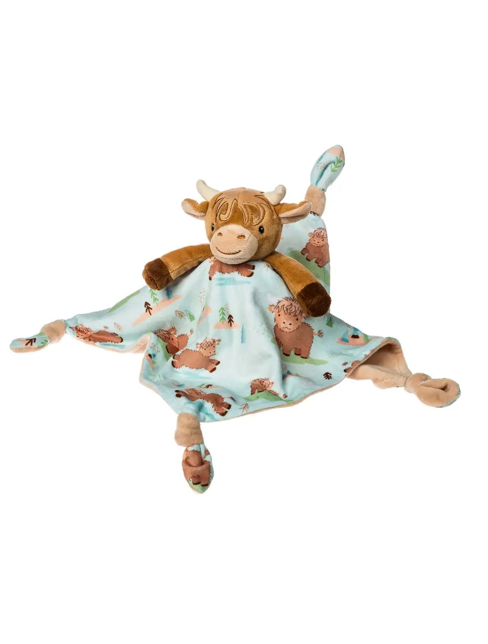 Taggies Hetty Highland Cow Character Blanket | Mary Meyer