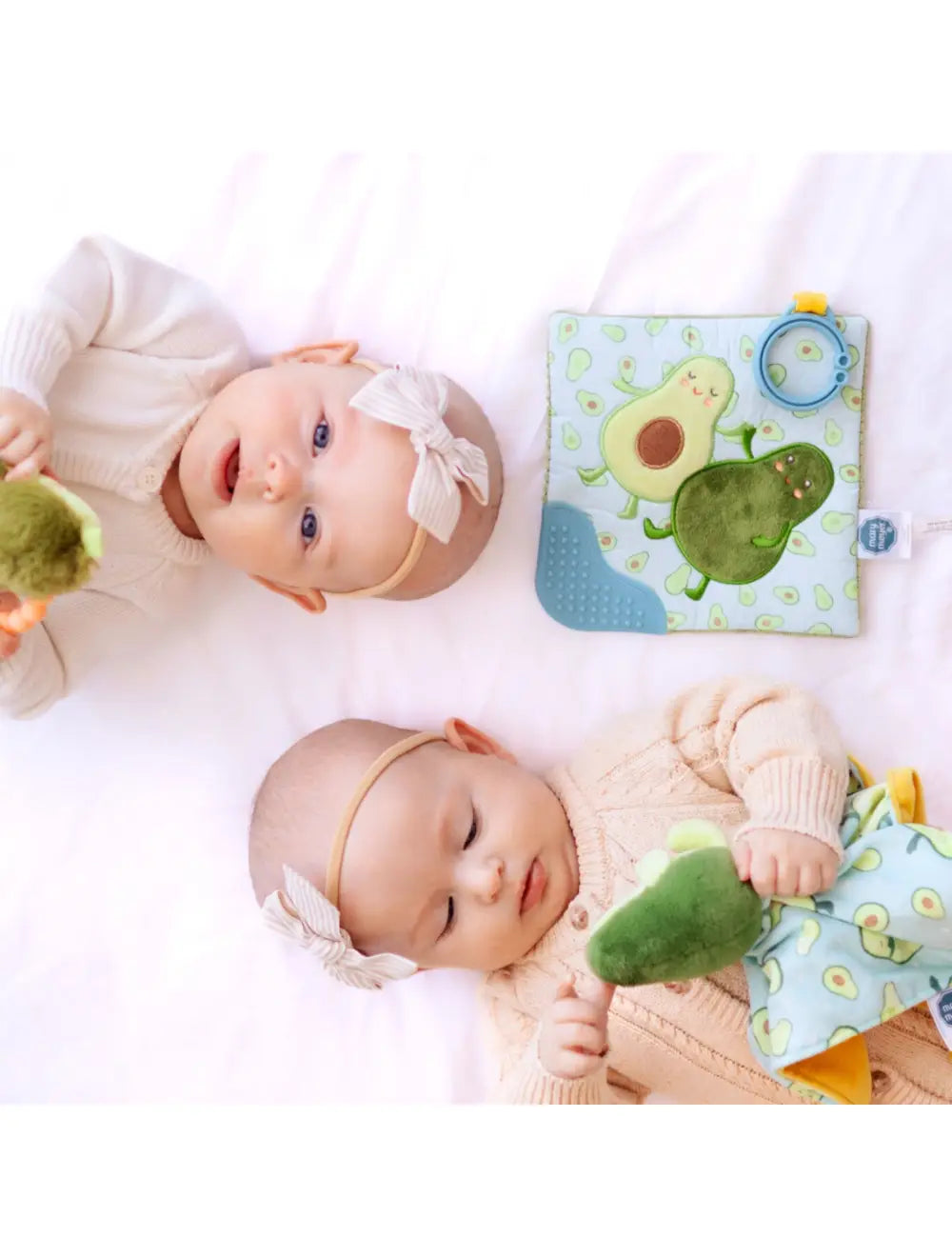 Sweet Soothies Avocado Crinkle Teether | Mary Meyer