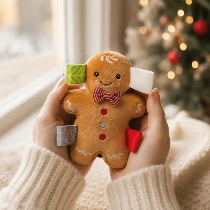 Taggies Merry Mingle Gingerbread Rattle | Mary Meyer