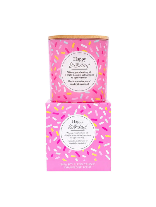 Meaningful Melts Happy Birthday Candle | Splosh