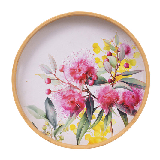Native Blooms Round Serving Tray | Splosh