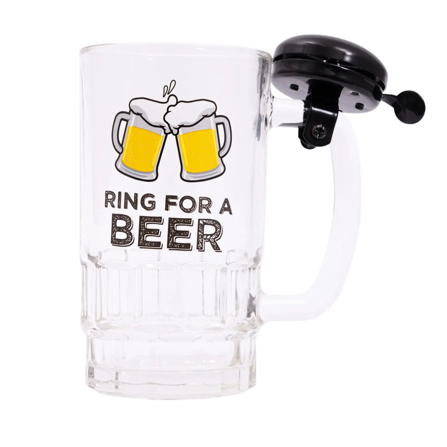 Out Of The Blue Beer Glass With Bell | Splosh