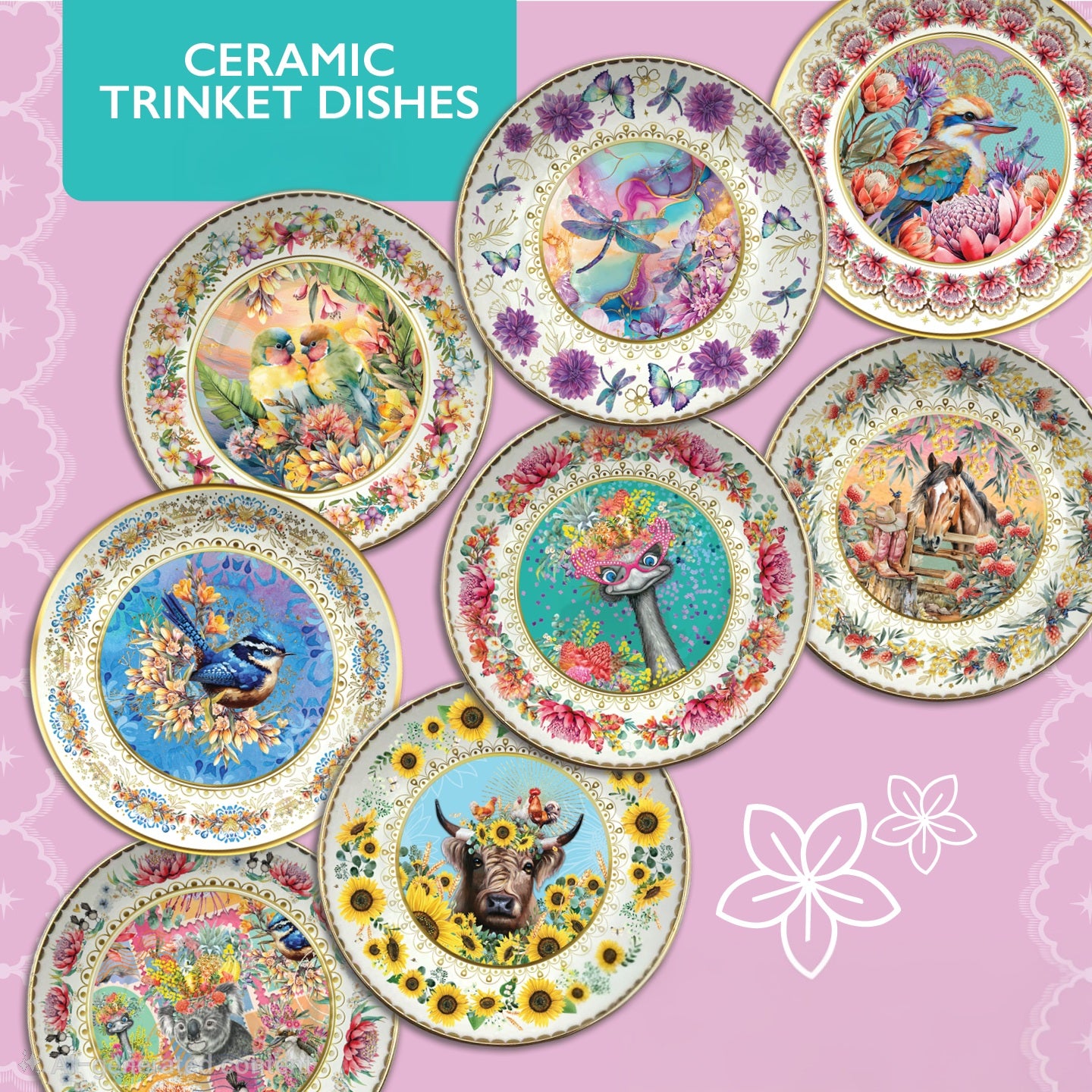 Ceramic Trinket Dish | Lisa Pollock