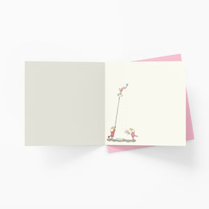 A House is Built | Twigseeds Greeting Card