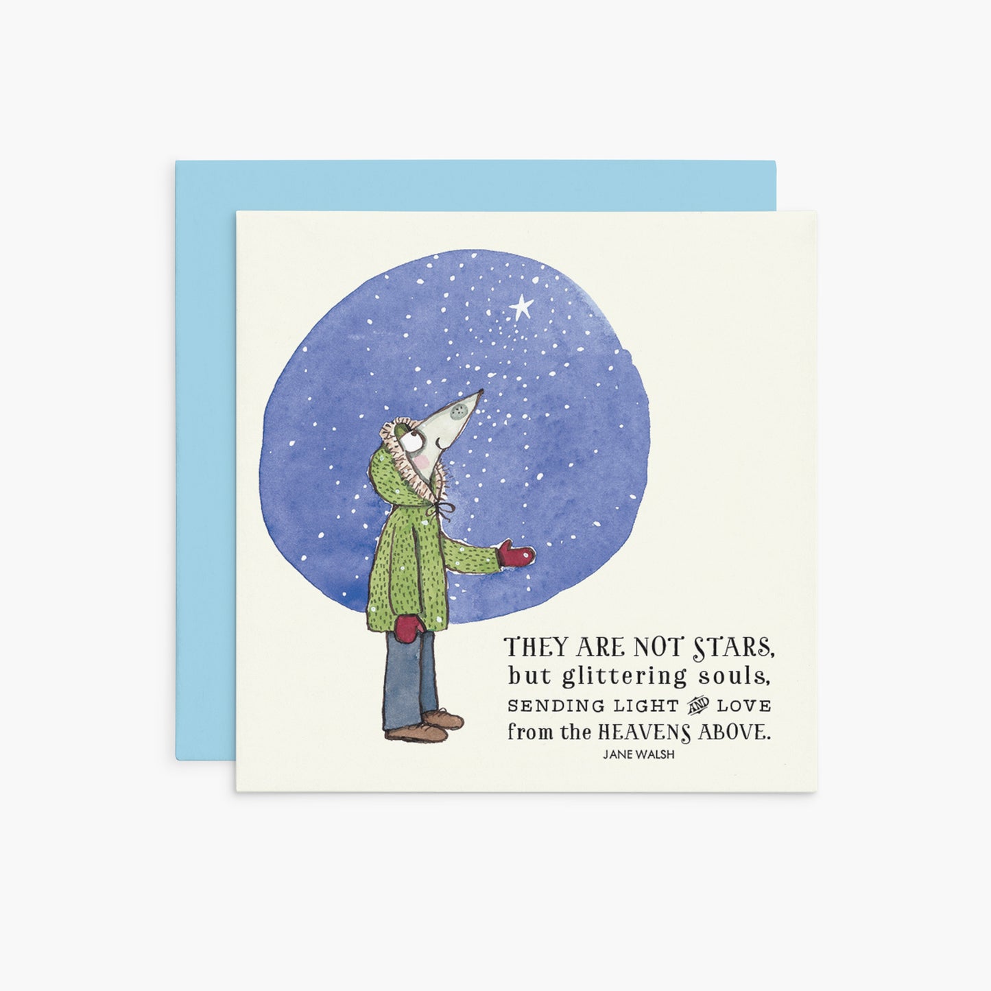 They Are Not Stars | Twigseeds Sympathy Card