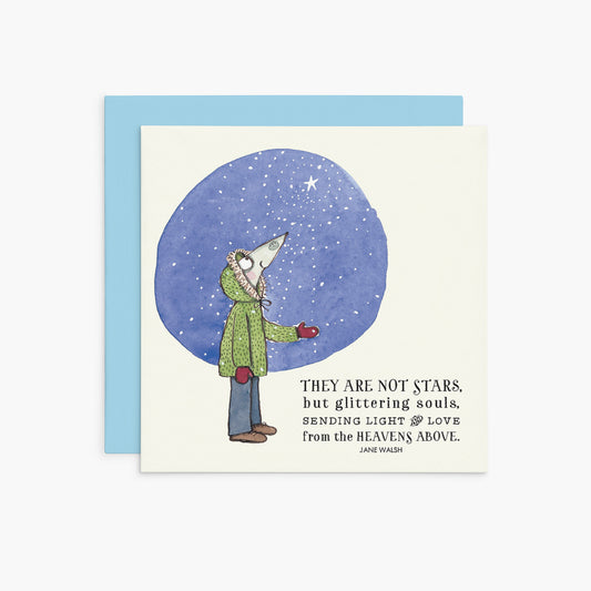 They Are Not Stars | Twigseeds Sympathy Card