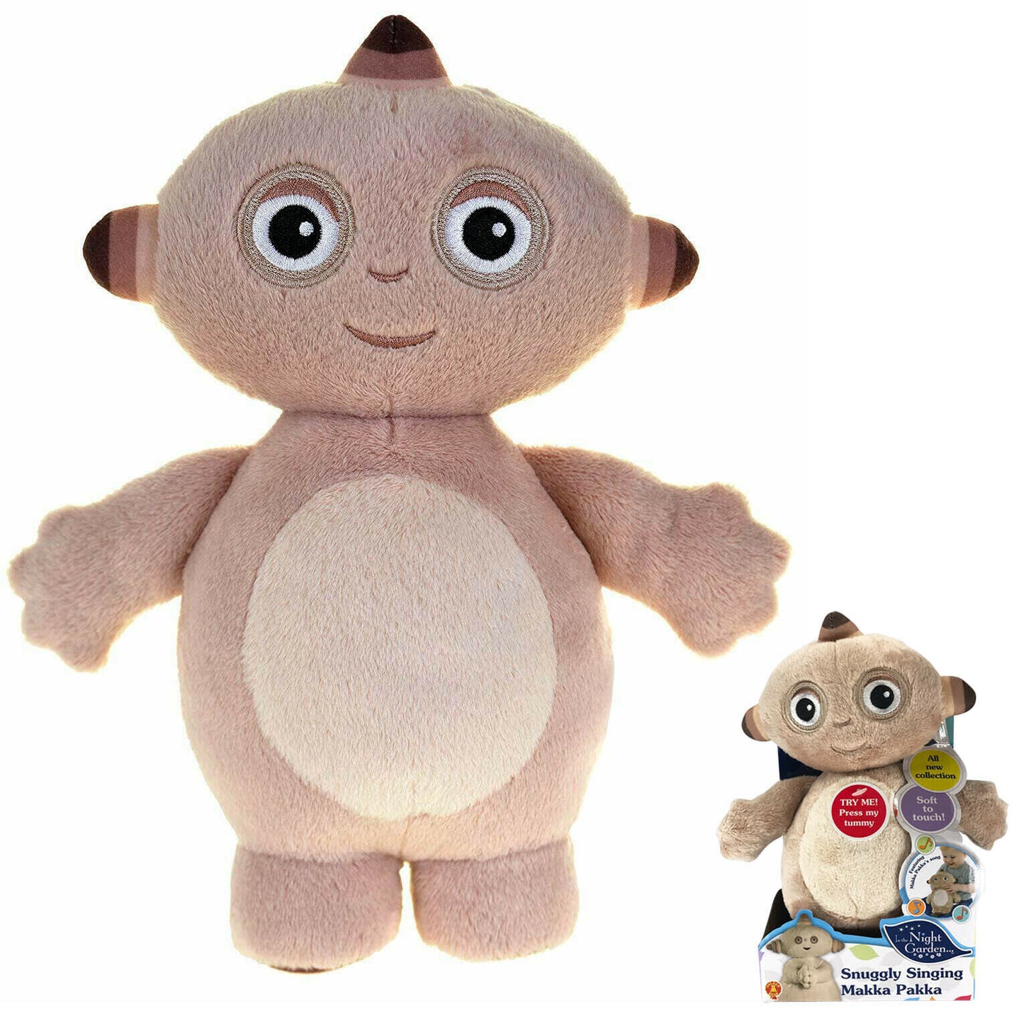 IN THE NIGHT GARDEN SNUGGLY SINGING MAKKA PAKKA