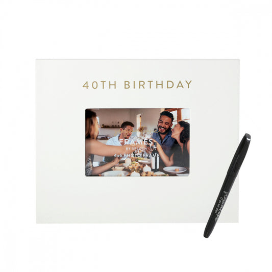 40 Birthday - Signature Frame