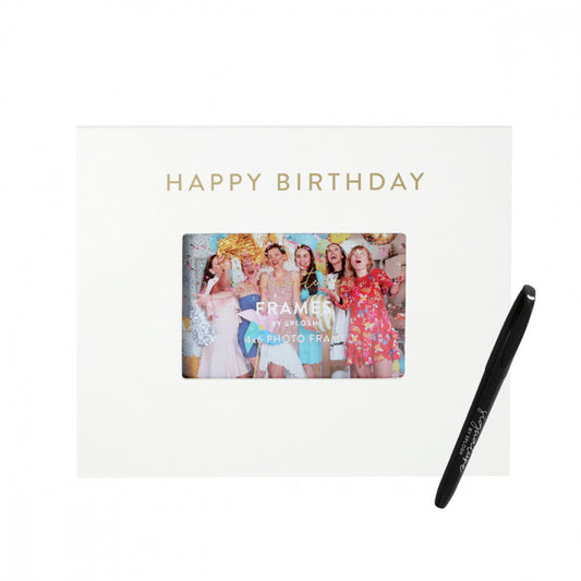 Happy Birthday - Signature Frame