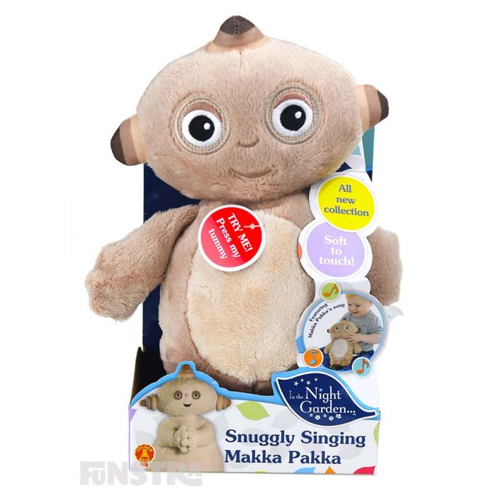 IN THE NIGHT GARDEN SNUGGLY SINGING MAKKA PAKKA