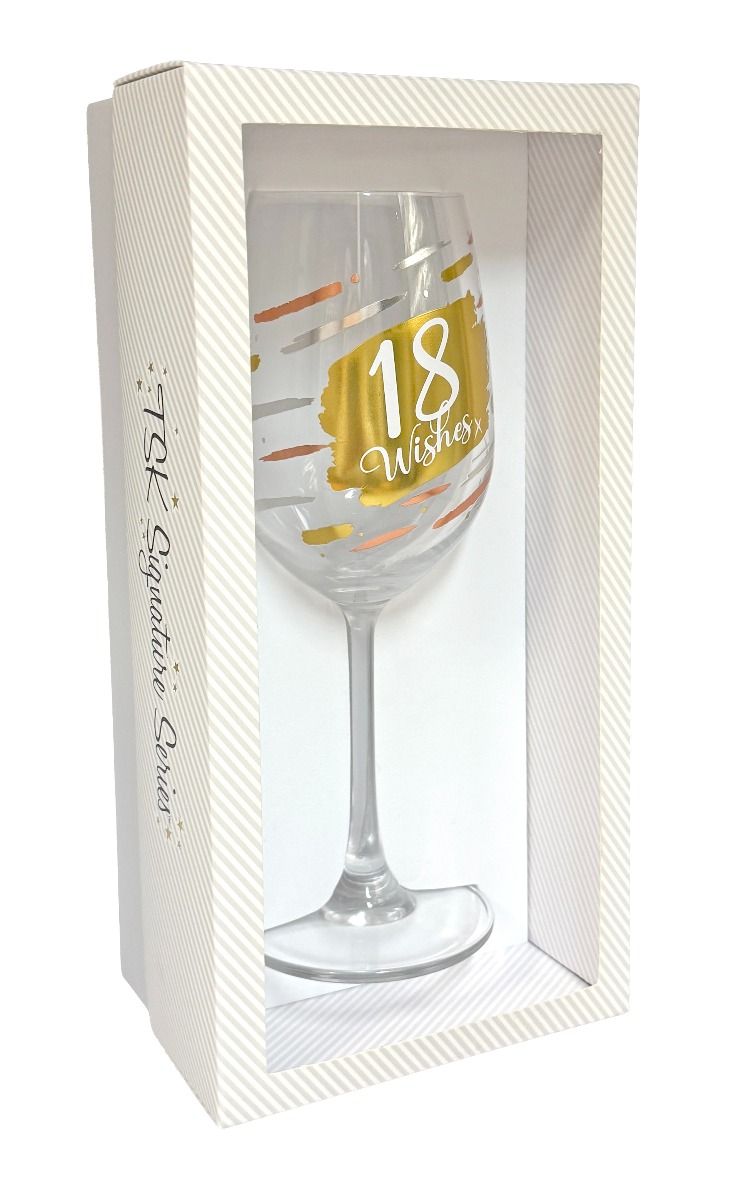 18 Wishes Luxe Wine Glass