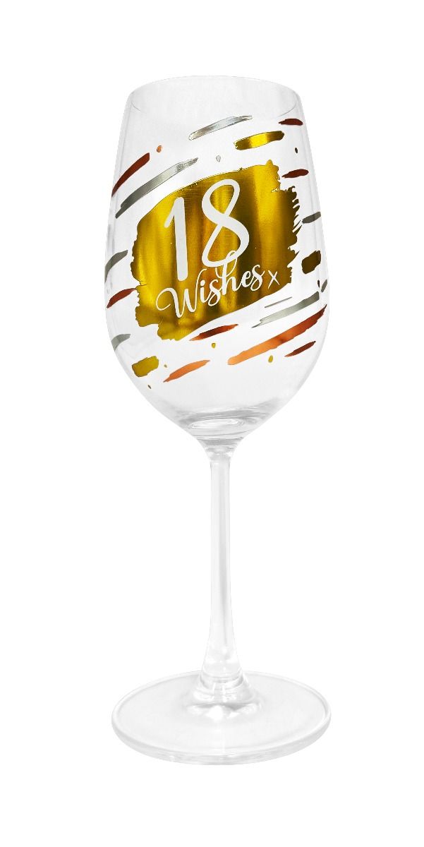 18 Wishes Luxe Wine Glass