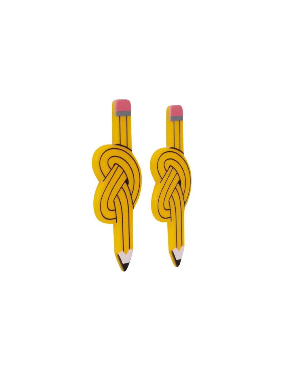 Teacher Yellow Pencil Earrings | Splosh
