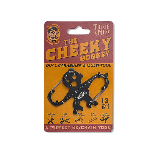 The Cheeky Monkey Carabiner & Multi-Tool | Trixie & Milo