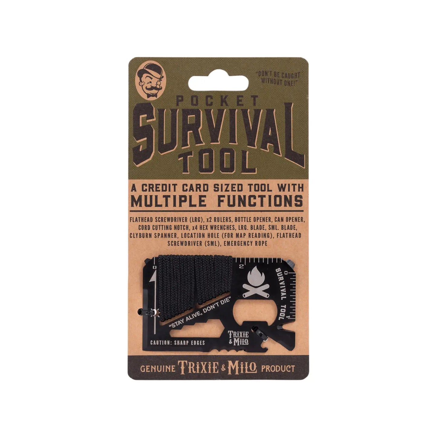 Pocket Survival Tool | Trixie & Milo