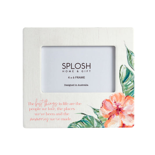 Talulah 4x6 Ceramic Photo Frame | Splosh