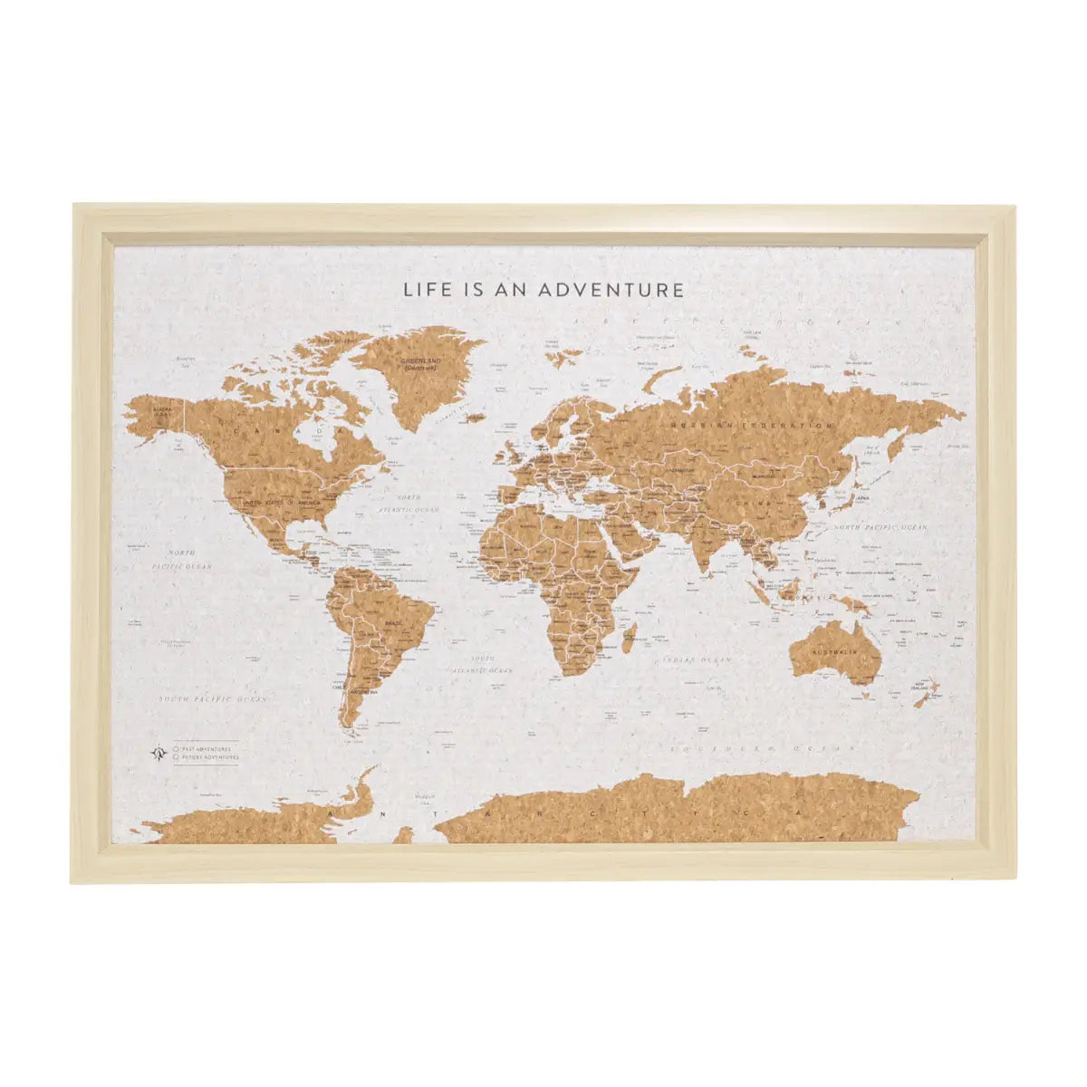 Travel Board Small World Map | Splosh