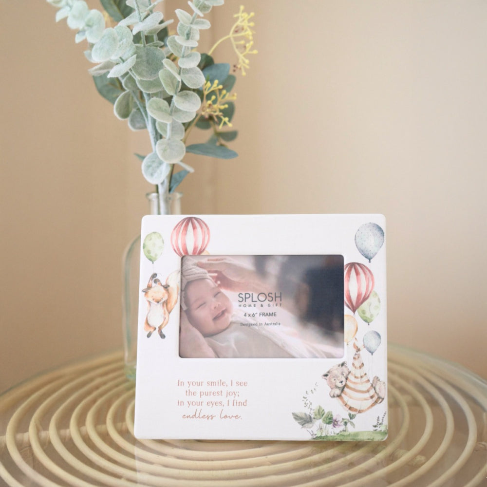 Smile 4x6 Ceramic Frame | Tiny Wonders