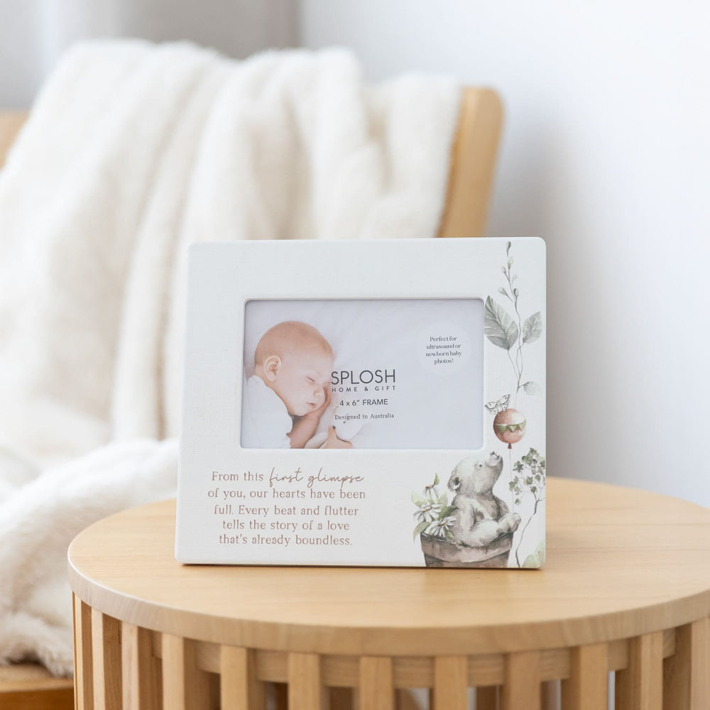 First Glimpse 4x6 Ceramic Frame | Tiny Wonders