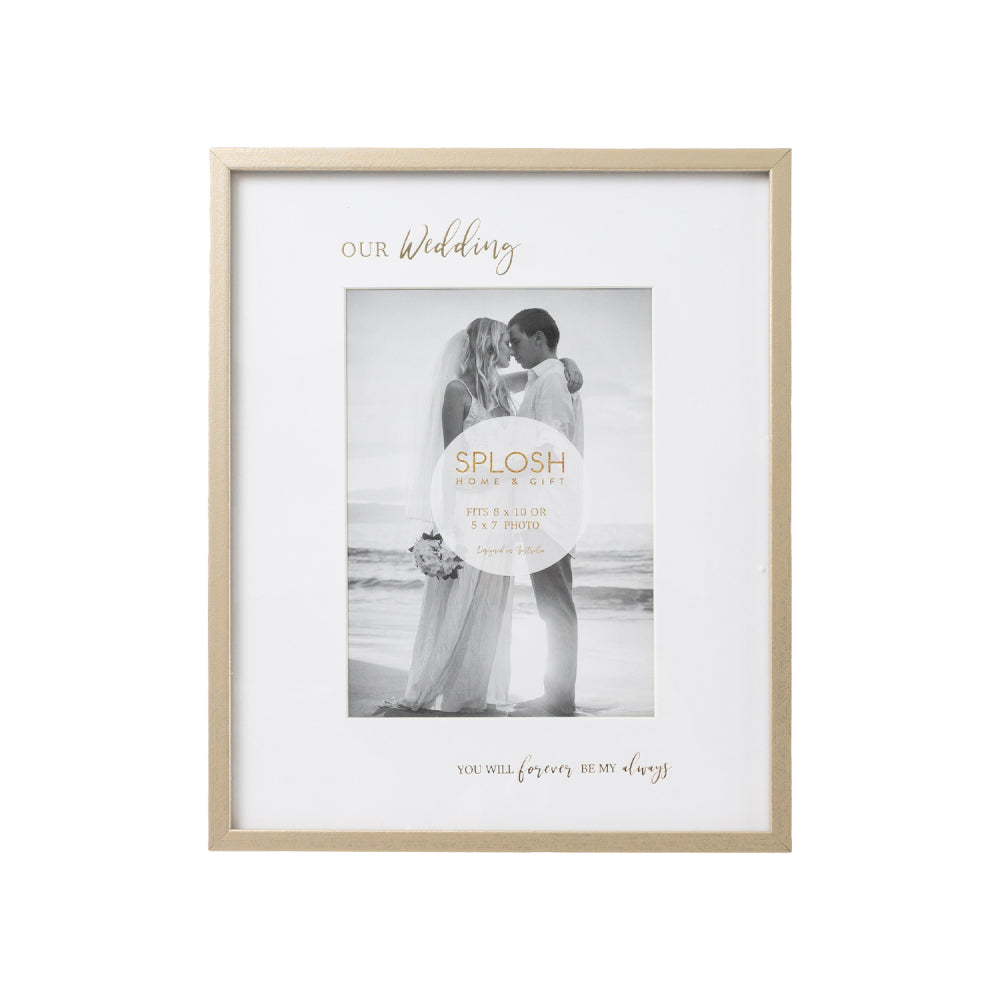 Our Wedding - Frame - 5 x 7 Photo