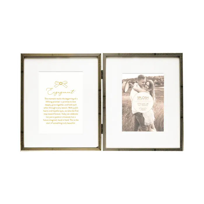 Wedding Engagement Double Frame | Splosh
