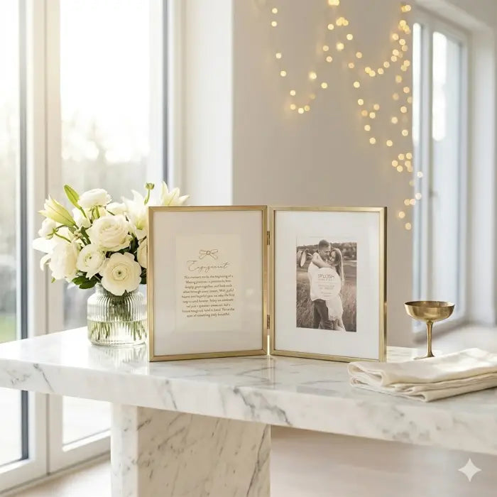 Wedding Engagement Double Frame | Splosh