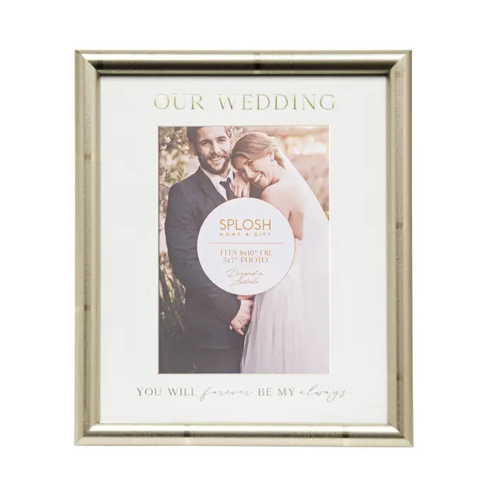 Wedding 5x7 Frame | Splosh