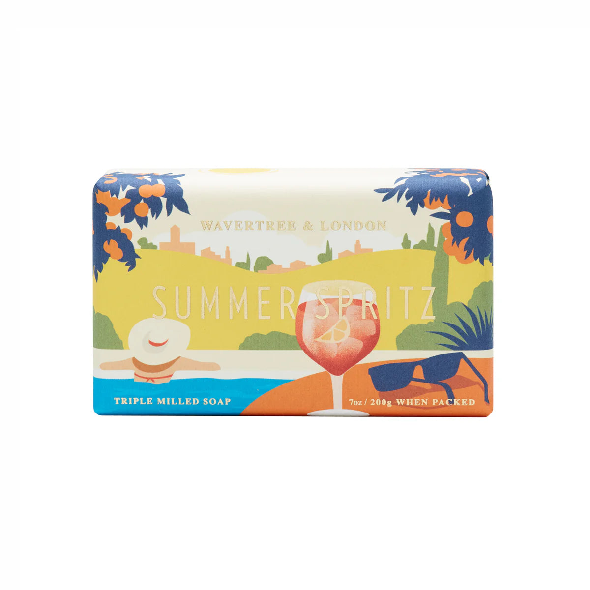 Summer Spritz Soap Bar 200g | Wavertree & London