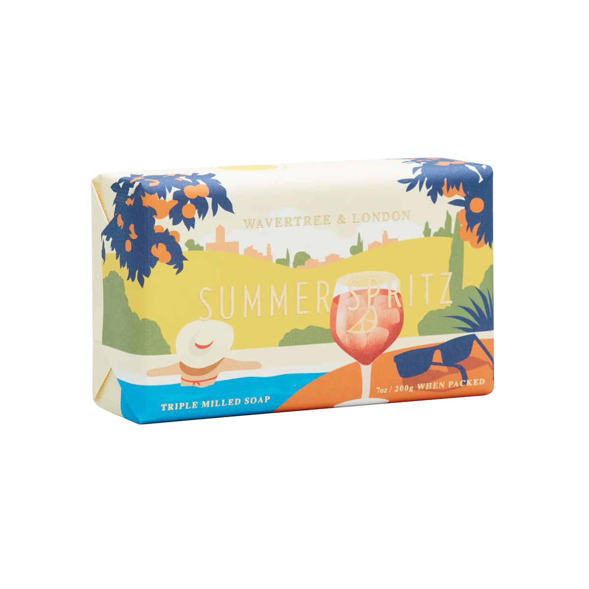 Summer Spritz Soap Bar 200g | Wavertree & London