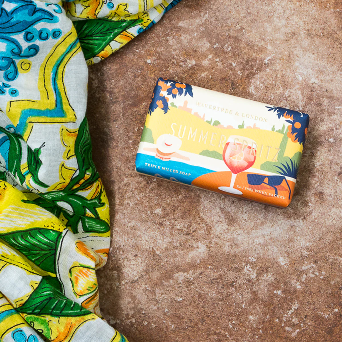Summer Spritz Soap Bar 200g | Wavertree & London