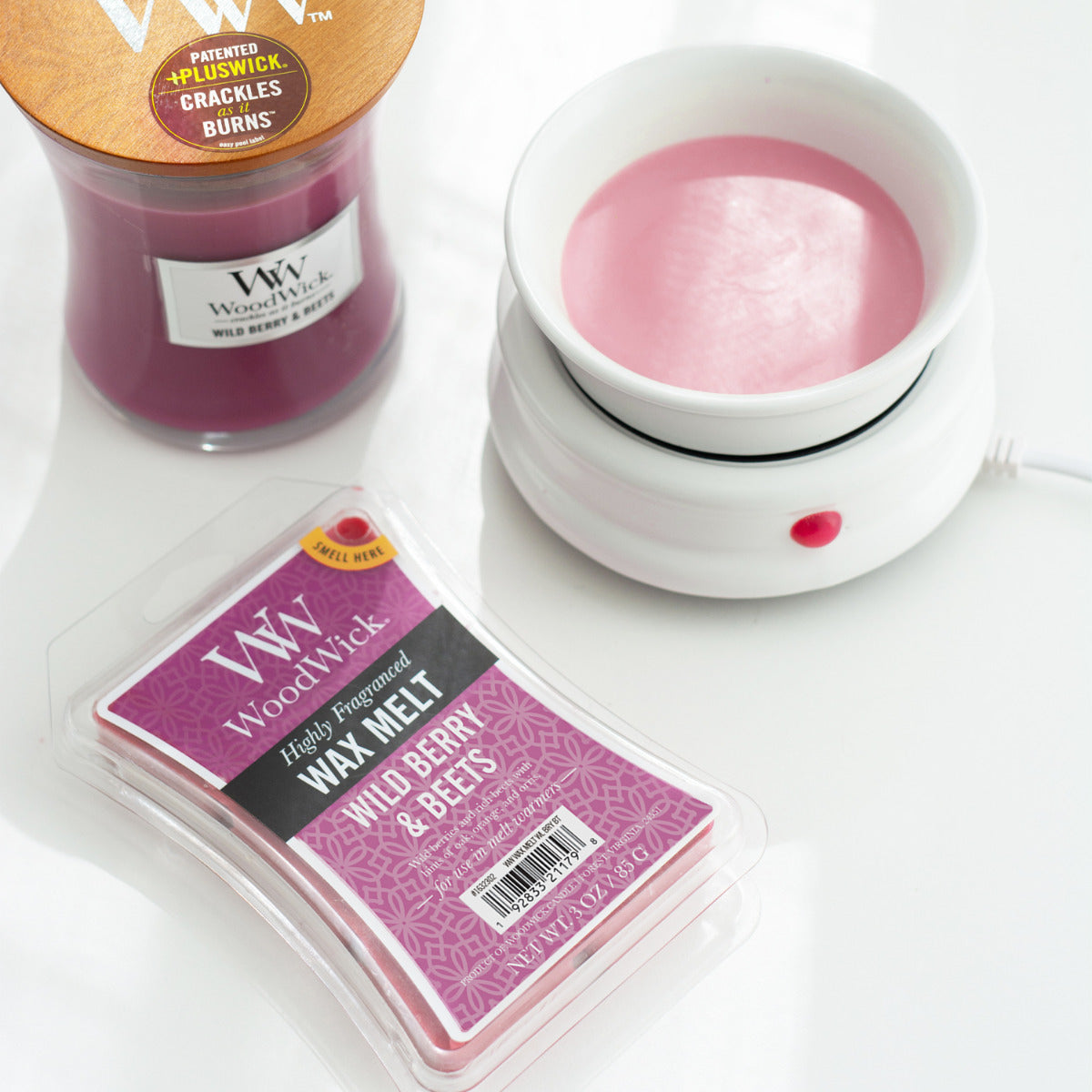 WoodWick Wild Berry & Beets Wax Melt