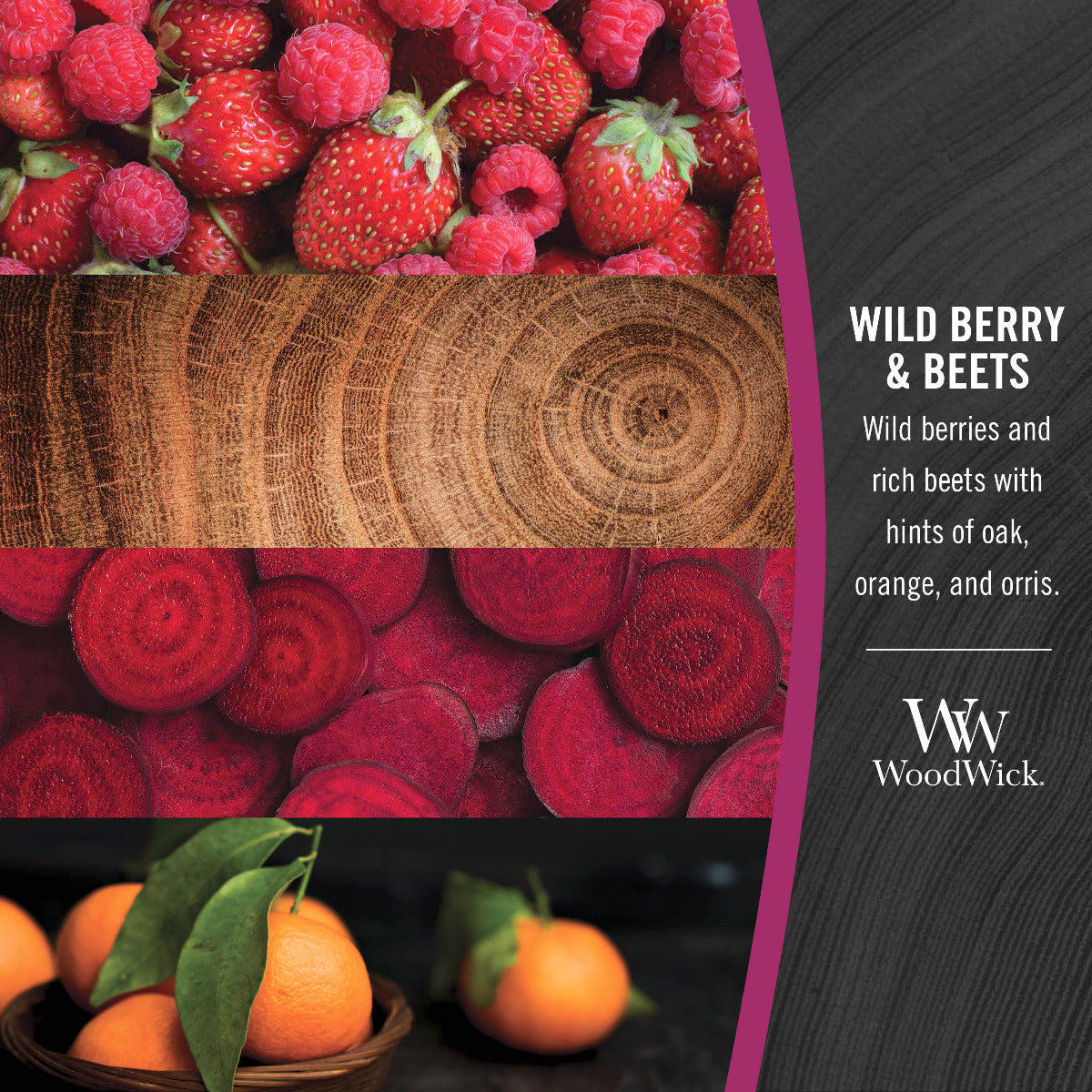 WoodWick Wild Berry & Beets Wax Melt