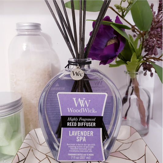 WoodWick Lavender Spa Reed Diffuser