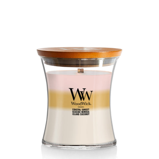 WoodWick Candle | Island Getaway Trilogy | Medium