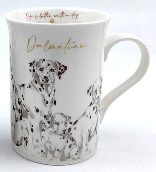 MUDDY PAWS DALMATION MUG