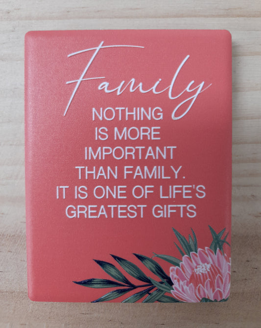 Family Ceramic Magnet