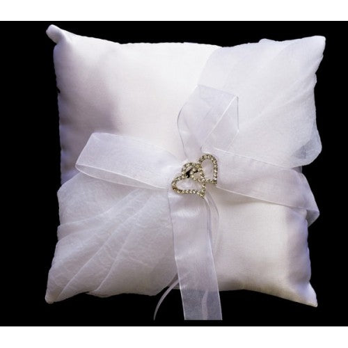 DOUBLE HEART RING CUSHION