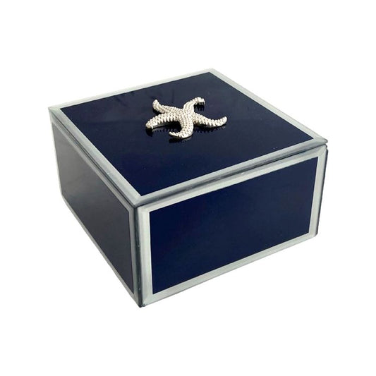 STAR FISH JEWELLERY BOX 12 x 12 x 6.5CM