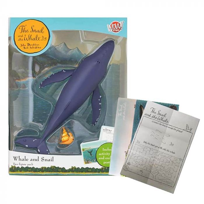 THE SNAIL AND THE WHALE TWO FIGURE PACK