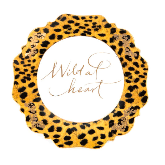 Leopard Print ‘Wild at Heart’ Side Plate