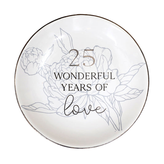 Anniversary 25 Trinket Plate