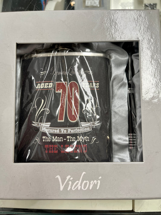 70 Hipflask & Pen