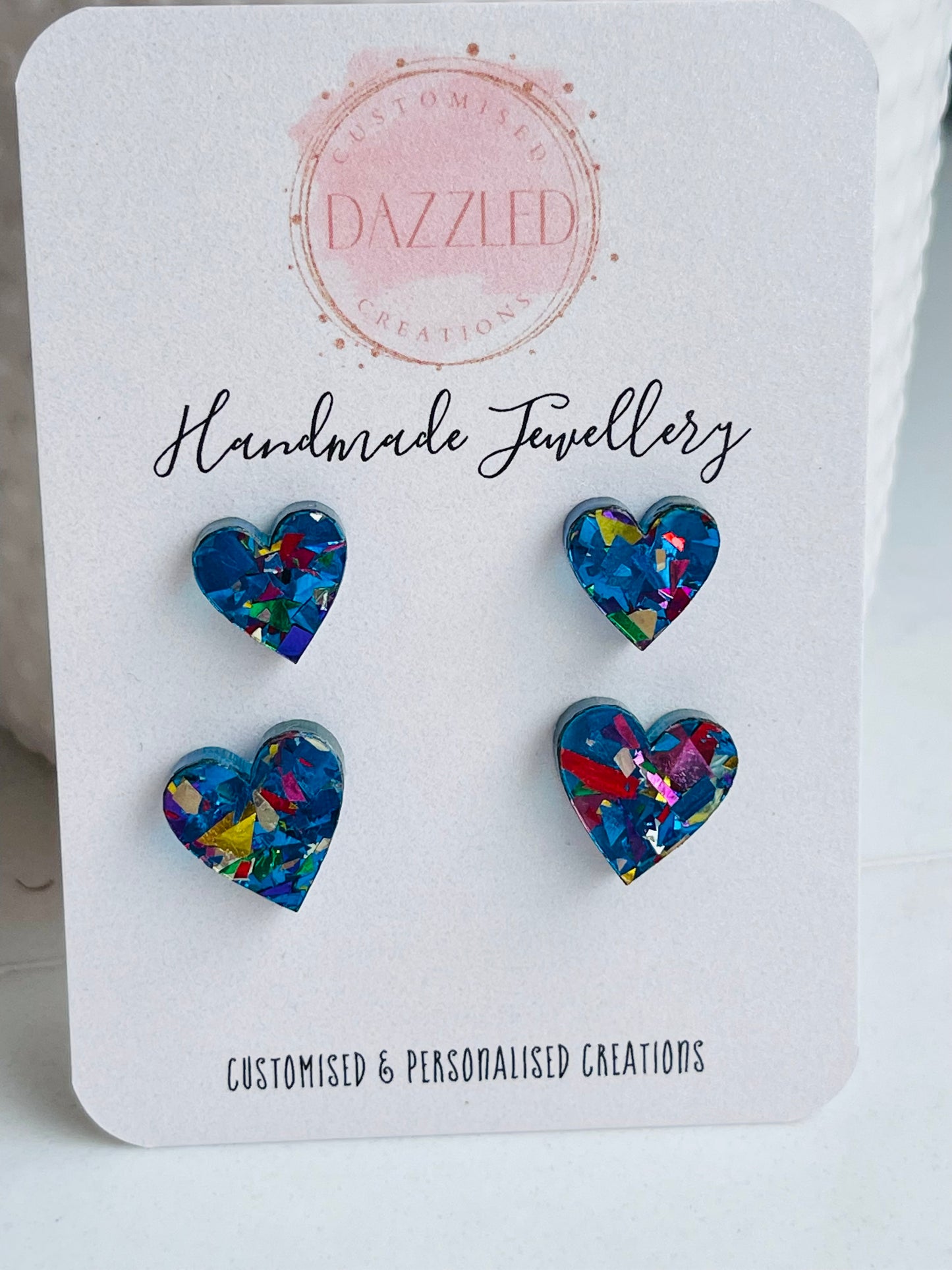 Heart Studs