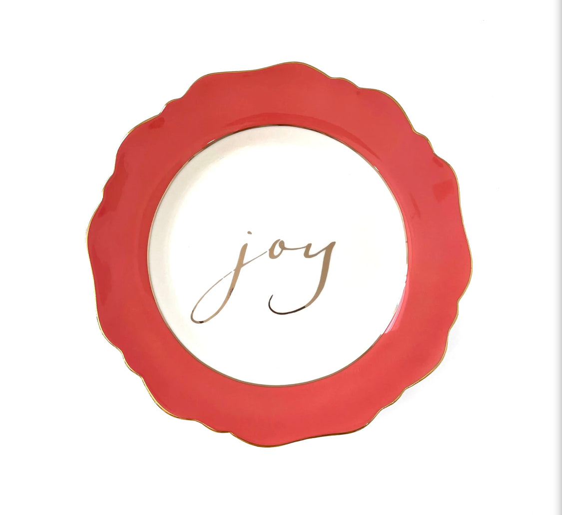 LyndalT Peach “Joy” side plate
