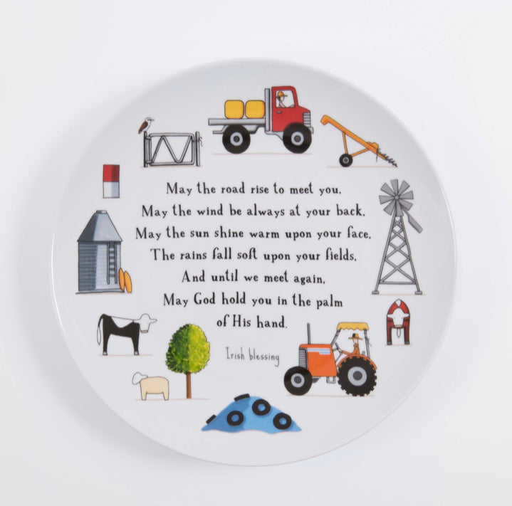 Mixed Farming Blessings - Large plate
