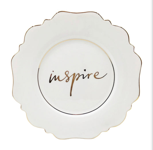 LyndalT White “inspire” side plate