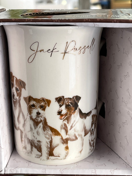 Mug Muddy Paws Jack Russell 360ml