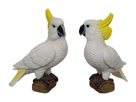 Cockatoo on a branch - 26cm