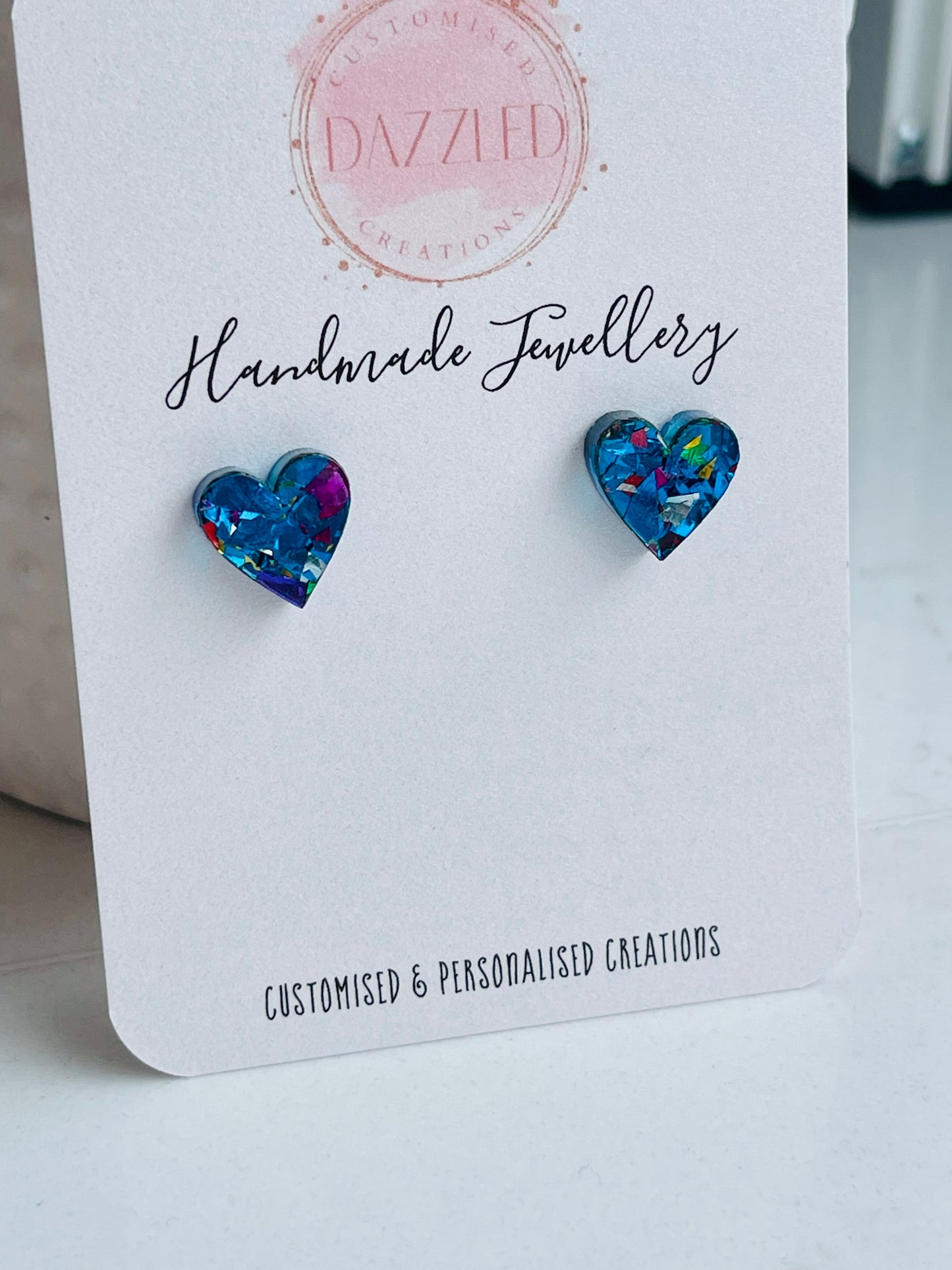 Heart Studs